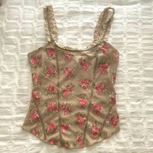 Guess Jeans - Floral lace Tank Top